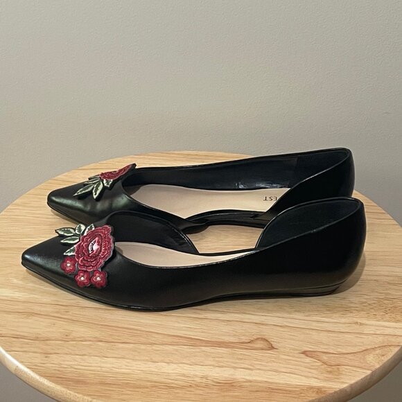 Nine West Floral d'orsay Flats - Picture 9 of 14
